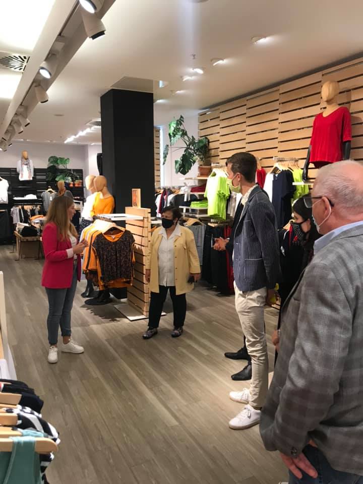 Besuch beim Modehaus Wellner